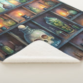 Gothic Potion Bottles – Dark Apothecary Sherpa Deken (3/4)