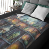 Gothic Potion Bottles – Dark Apothecary Sherpa Deken