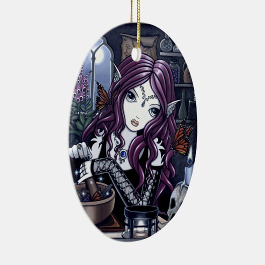 Gothic Potion Fae Ornament (Rechts)