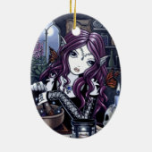 Gothic Potion Fae Ornament (Achterkant)