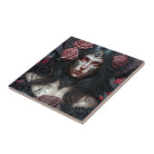 Gothic Princess Gothic Fantasy Art Tegeltje (Zijkant)