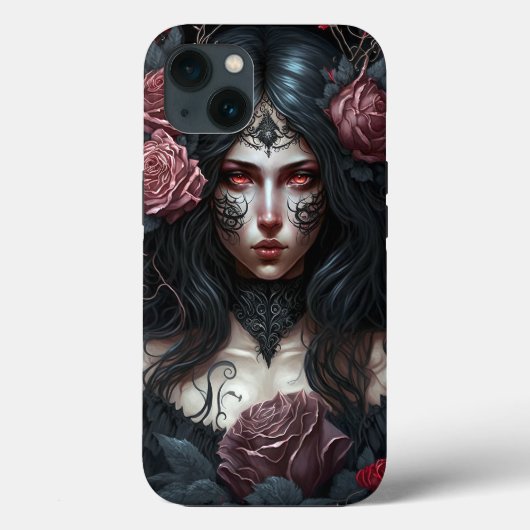 Gothic Prinses Gothic Fantasy Hoesje-Mate iPhone C Case-Mate iPhone Case (Achterkant)