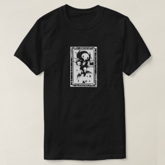Gothic Punk Creepy Graphic Enless Patience Shirt