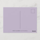 GOTHIC PUNK ROCKER FLAMINGO, SCHEDELS, VERRIJKT HA BRIEFKAART (Achterkant)