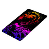 GOTHIC PUNK ROCKER FLAMINGO, SCHEDELS, VERRIJKT HA MAGNEET (Linkerzijde)