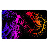 GOTHIC PUNK ROCKER FLAMINGO, SCHEDELS, VERRIJKT HA MAGNEET (Horizontaal)