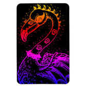 GOTHIC PUNK ROCKER FLAMINGO, SCHEDELS, VERRIJKT HA MAGNEET (Verticaal)