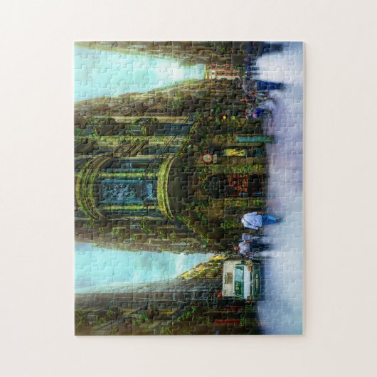 Gothic Quarter Barcelona. Legpuzzel (Verticaal)