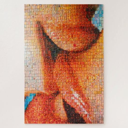 Gothic Quarter Barcelona. Legpuzzel (Verticaal)