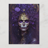 Gothic Queen Fantasy Art Briefkaart (Voorkant)