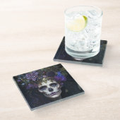 Gothic Queen Fantasy Art Glazen Onderzetter (Schuin)