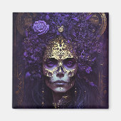 Gothic Queen Fantasy Art Magnet (Voorkant)