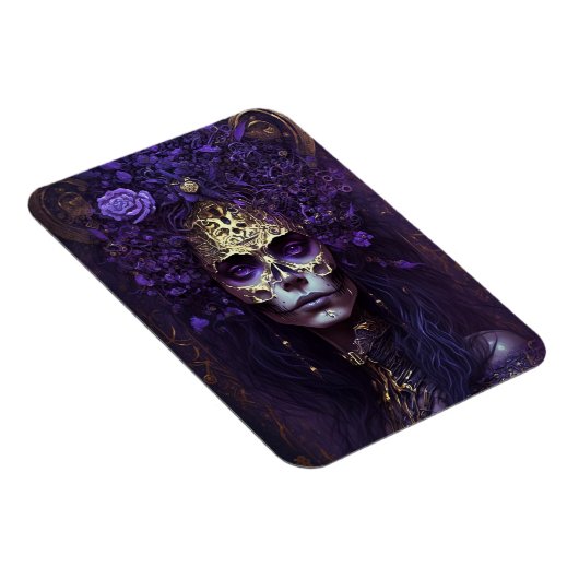 Gothic Queen Fantasy Art Magnet Magneet (Rechterzijde)