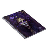 Gothic Queen Fantasy Art Notitieboek (Rechterzijde)
