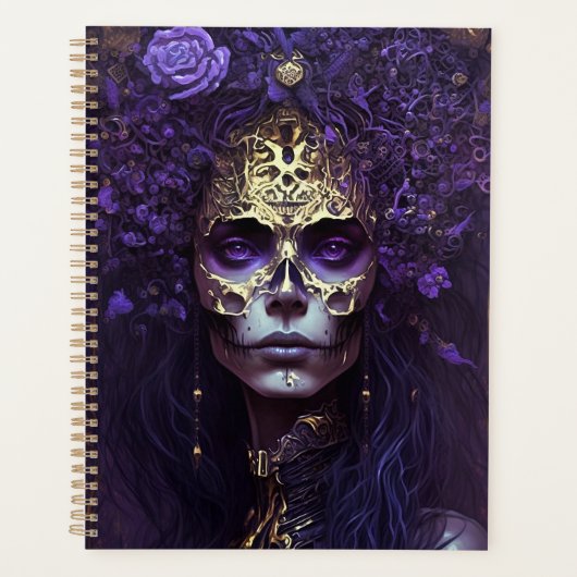 Gothic Queen Fantasy Art Planner (Voorkant)