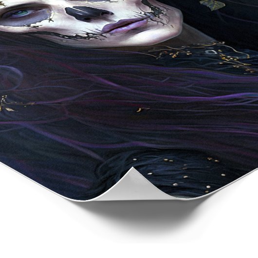Gothic Queen Fantasy Art Poster (Hoek)