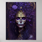 Gothic Queen Fantasy Art Poster (Voorkant)