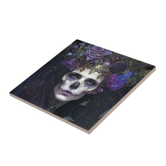 Gothic Queen Fantasy Art Tegeltje (Zijkant)