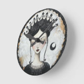 Gothic Queen Ronde Klok (Hoek)