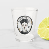 Gothic Queen Shot Glas (Voorkant)