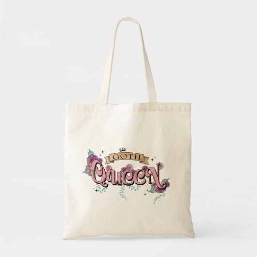 Gothic Queen Tote Bag (Voorkant)