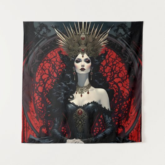 Gothic Queen Wandkleed (Voorkant)