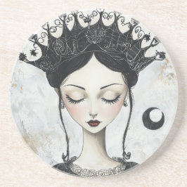 Gothic Queen zandsteen Onderzetter