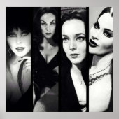 GOTHIC QUEENS POSTER (Voorkant)
