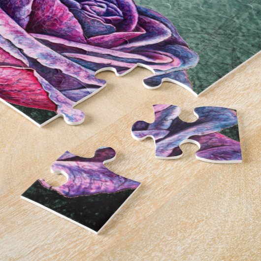 Gothic Quoth de Raven nooit meer Legpuzzel (Zijkant)