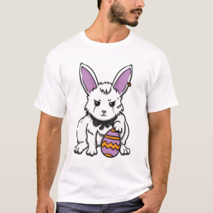 Gothic Rabbit Gothic Bunny Gothic Easter Emo Gothi T-shirt