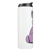 Gothic Rabbit Gothic Bunny Gothic Easter Emo Gothi Thermosbeker (Gedraaid links)