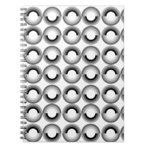 Gothic Rainbows Spiral notebook