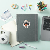 Gothic rare oogkunst sticker (iPad Cover)