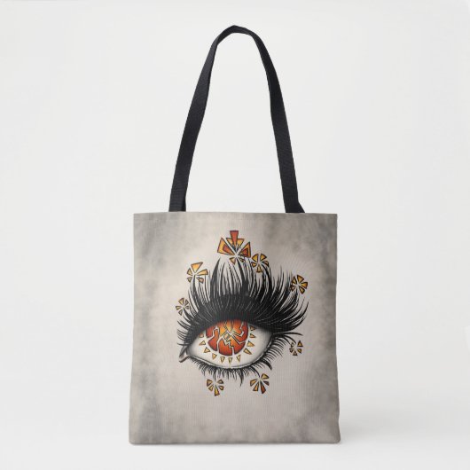 Gothic rare oogkunst tote bag (Voorkant)