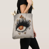 Gothic rare oogkunst tote bag (Dichtbij)