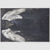 Gothic Raven Angel Decoupage Tissuepapier (Voorkant)