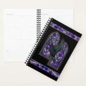 Gothic Raven Art Black Day Planner (Display)