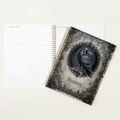 Gothic Raven Black  Planner (Display)