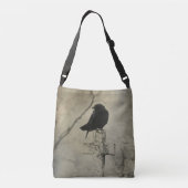 Gothic Raven Crossbody Tas (Achterkant)