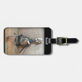 Gothic Raven Crow Art Luggage ID Label Label Bagagelabel (Voorkant horizontaal)