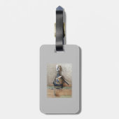 Gothic Raven Crow Art Luggage ID Label Label Bagagelabel (Achterkant verticaal)