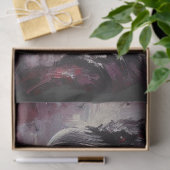 Gothic Raven Crow Bird Zwart Grijs Decoupage Tissuepapier (Geschenk)
