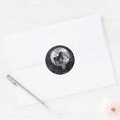 Gothic Raven Crow Moon Animal Totem Stickers (Envelop)