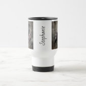 Gothic Raven Dark Academia Floral Reisbeker (Center)