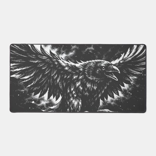 Gothic Raven – door BurnsInHell Bureaumat (Voorkant)