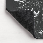 Gothic Raven – door BurnsInHell Muismat (Hoek)
