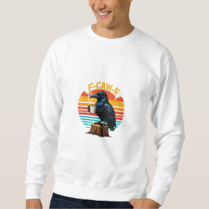 Gothic Raven Grappige Halloween F Caw F Koffie Trui