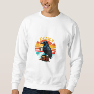 Gothic Raven Grappige Halloween F Caw F Koffie Trui