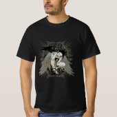 Gothic Raven Guardian T-shirt (Voorkant)