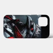 Gothic Raven King Grafische iPhone Hoes - Clean Mi (Achterkant (horizontaal))